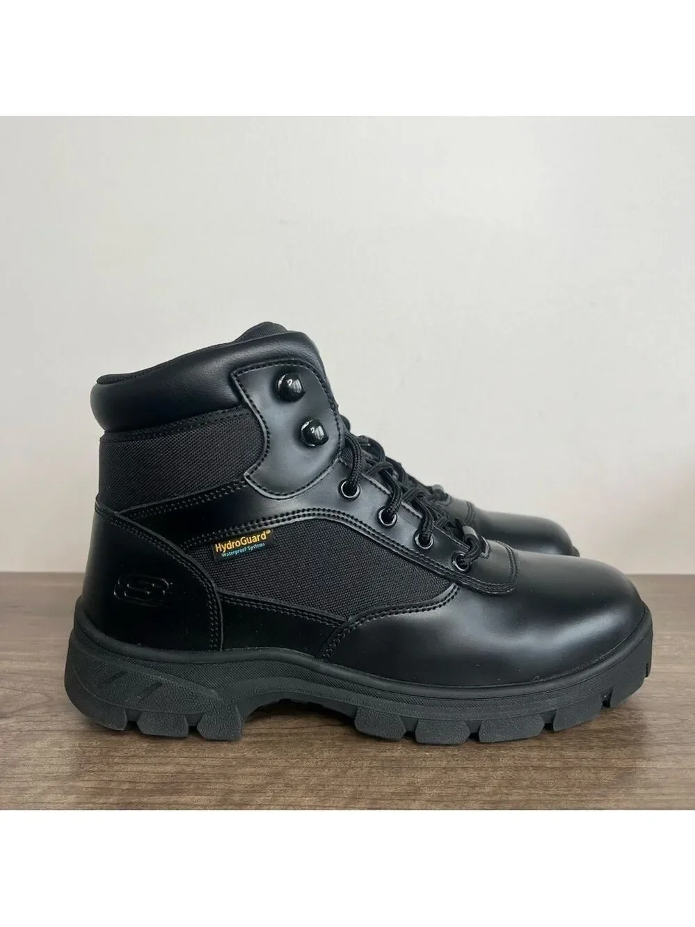 Skechers NEW Men's Tactical Wascana Benen Waterproof Boot Size 9.5 #B1583